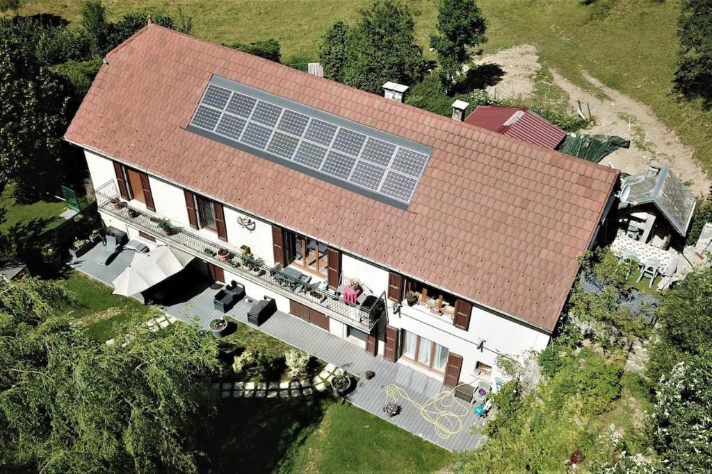 Maison De Campagne A L'Etage Ser-Sigaud Exterior foto